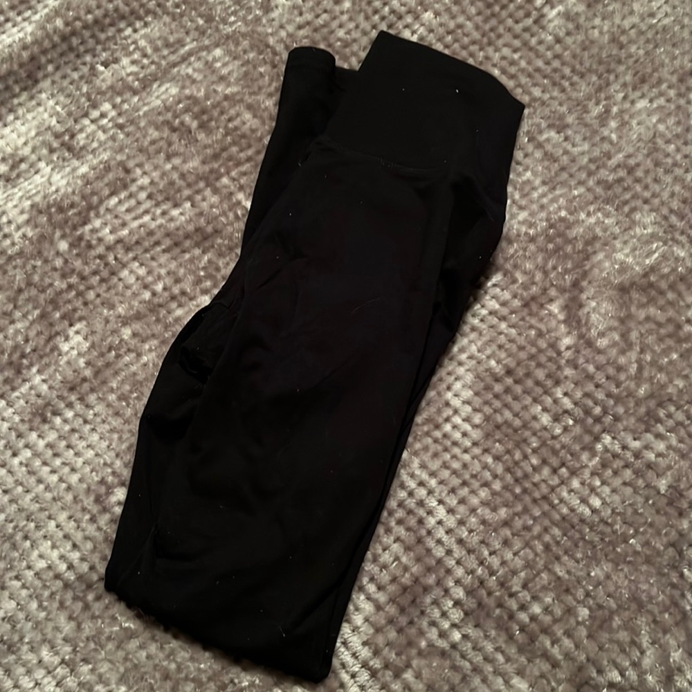 black original style aerie leggings